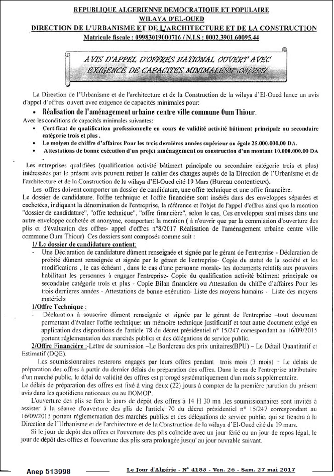 Le Jour d'Algérie