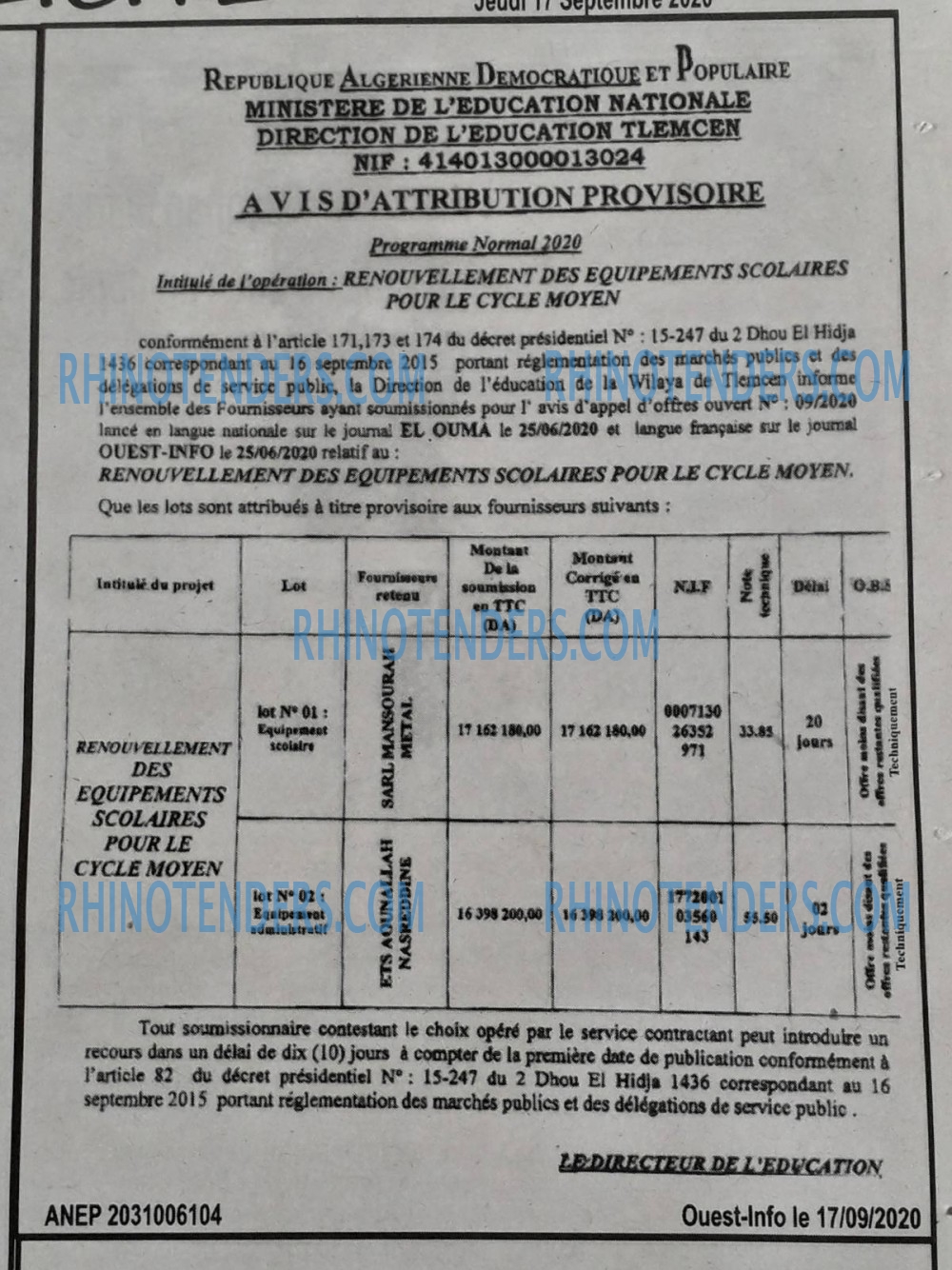 OUEST INFO