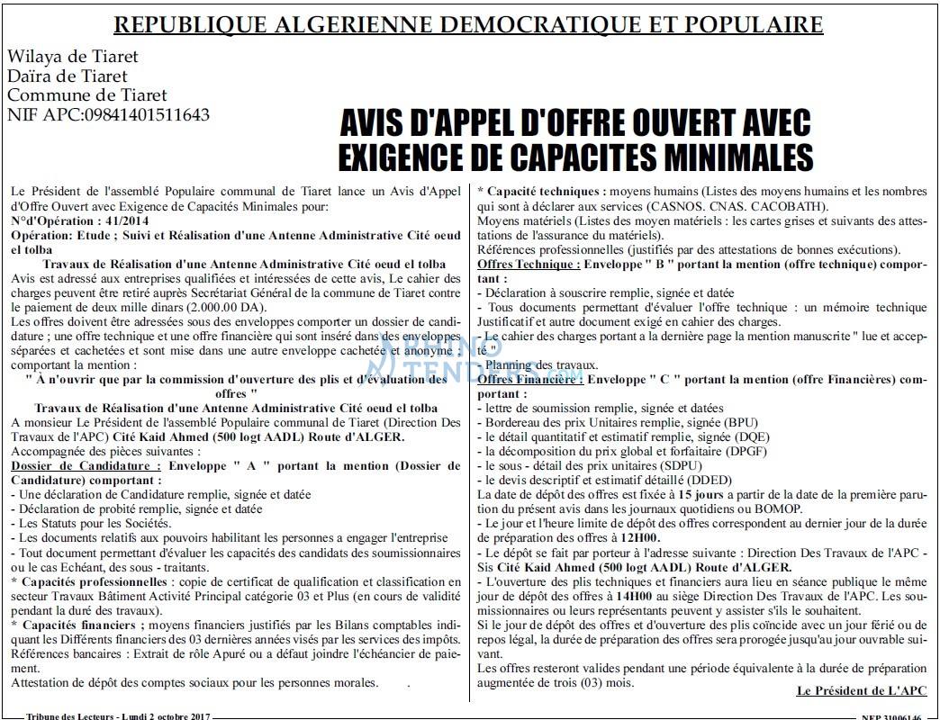 TRIBUNE DES LECTEURS
