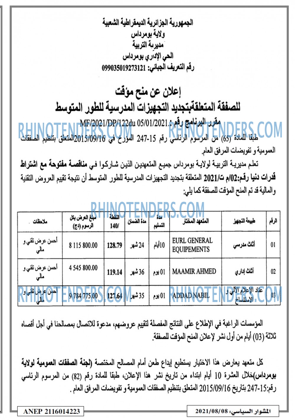 المشوار السياسي
