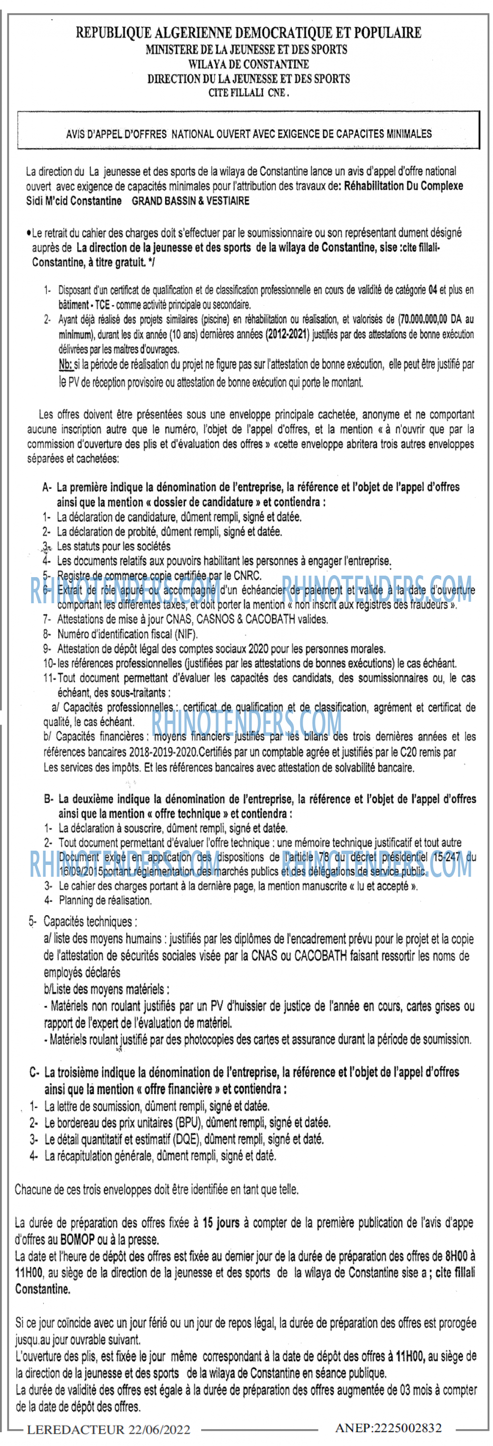 LE REDACTEUR