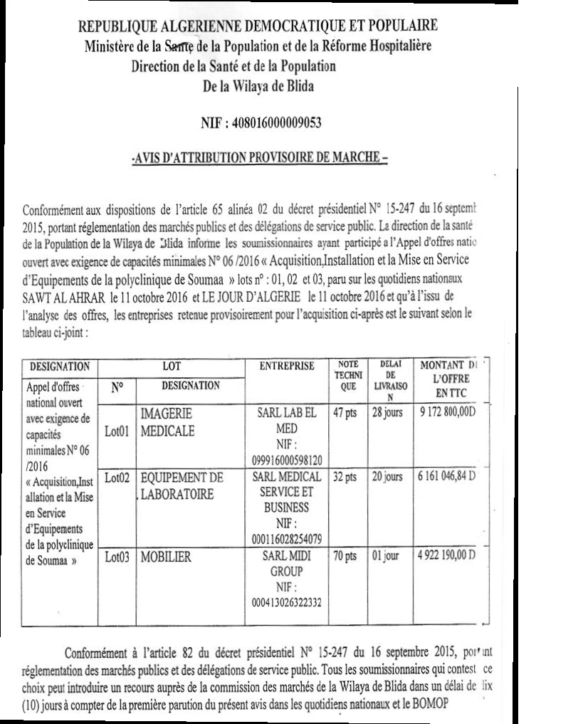 Le Jour d'Algérie