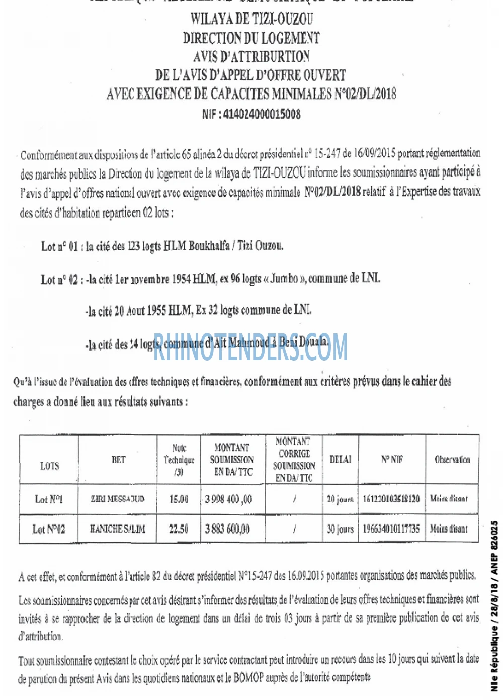 NOUVELLE REPUBLIQUE