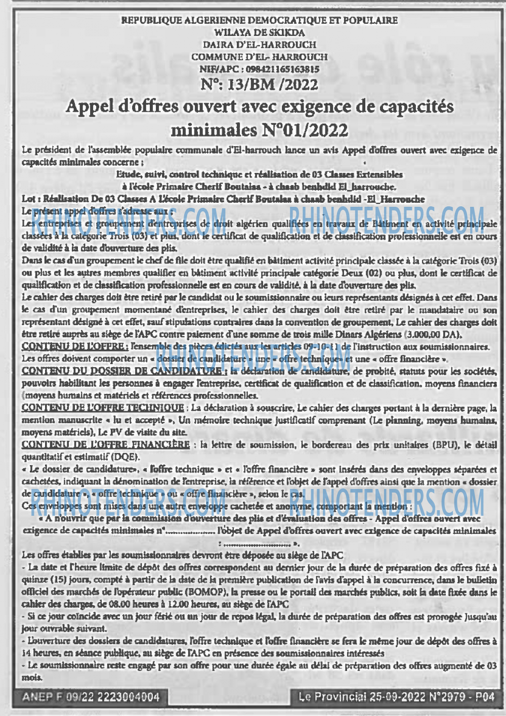 LE PROVINCIAL