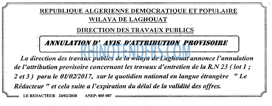 LE REDACTEUR