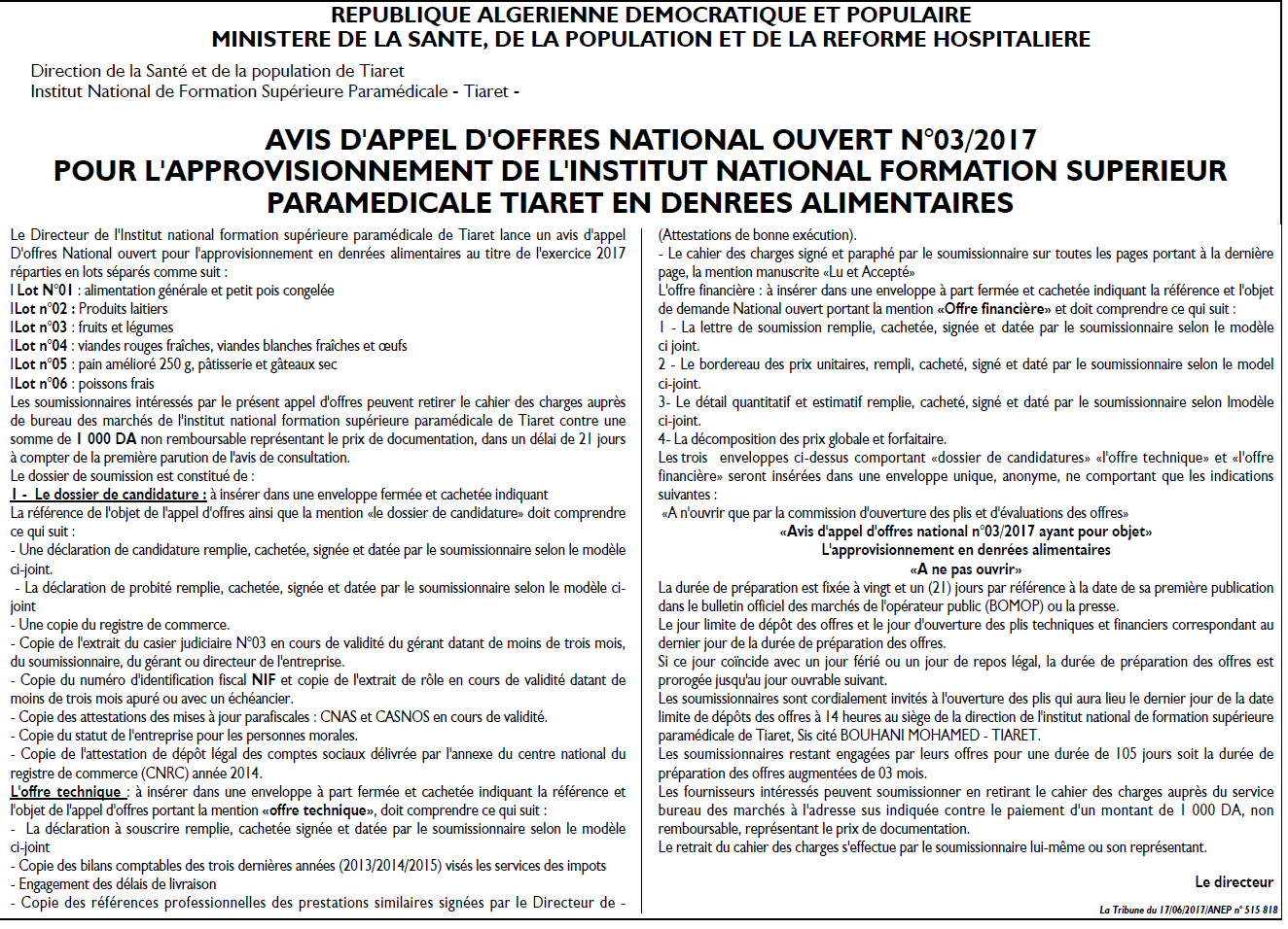 La Tribune