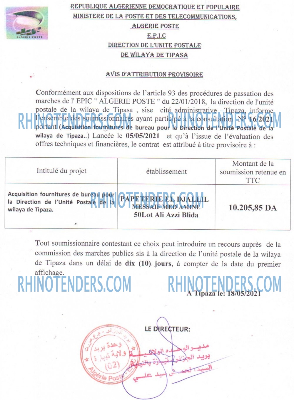 Algérie Poste