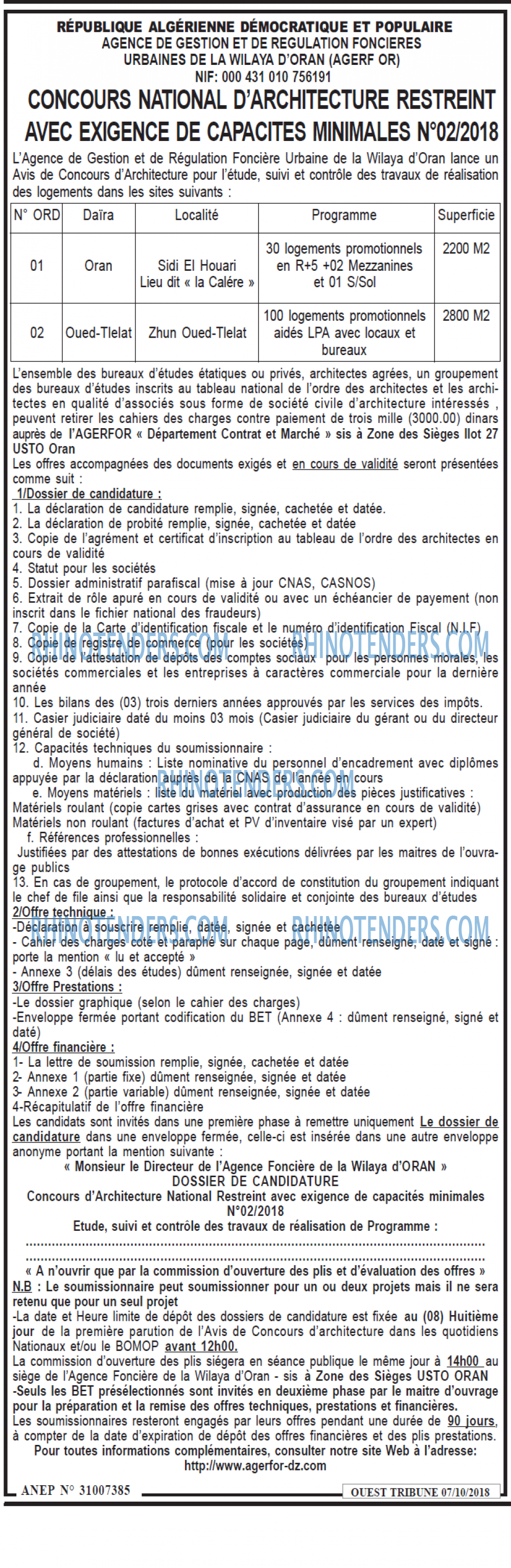 ouest TRIBUNE