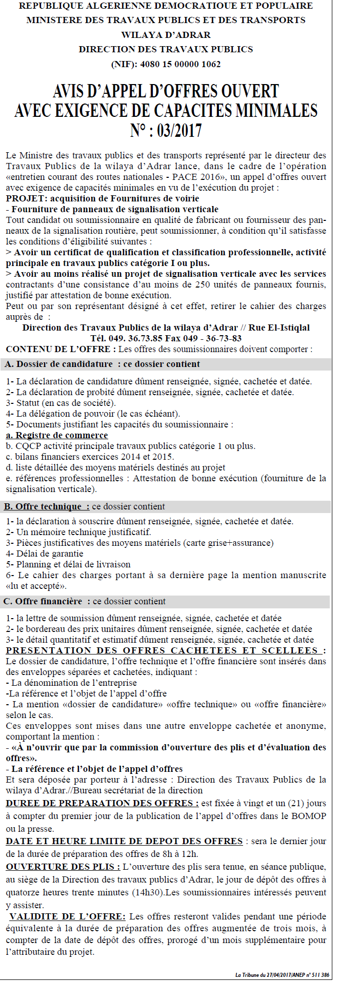 La Tribune