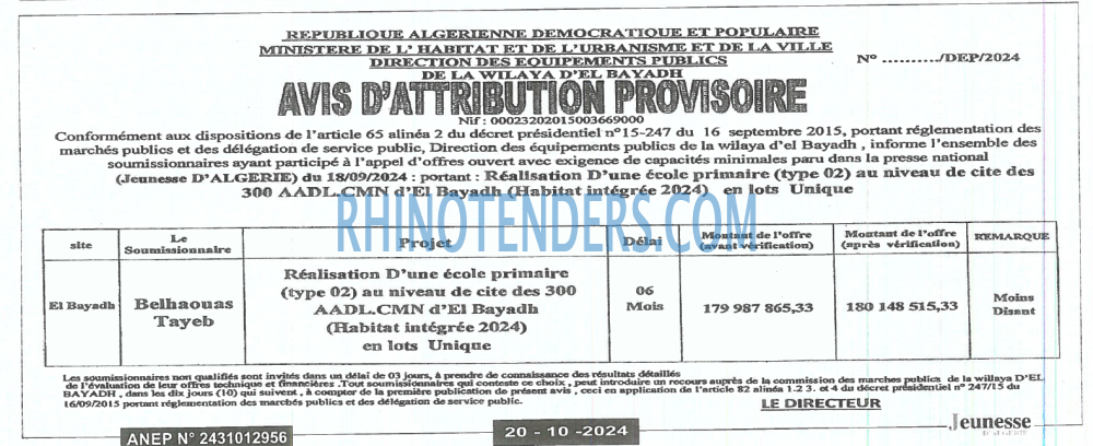 Jeunesse d'Algerie