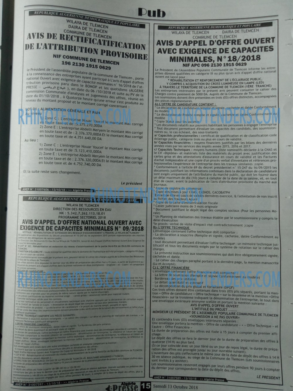 ALGERIE PRESSE
