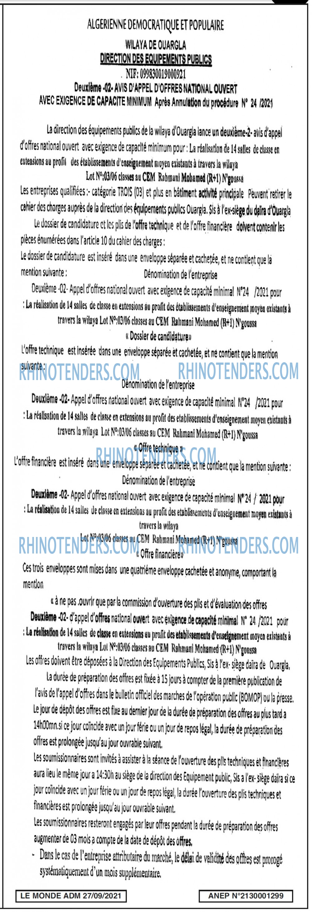 Le Monde ADM