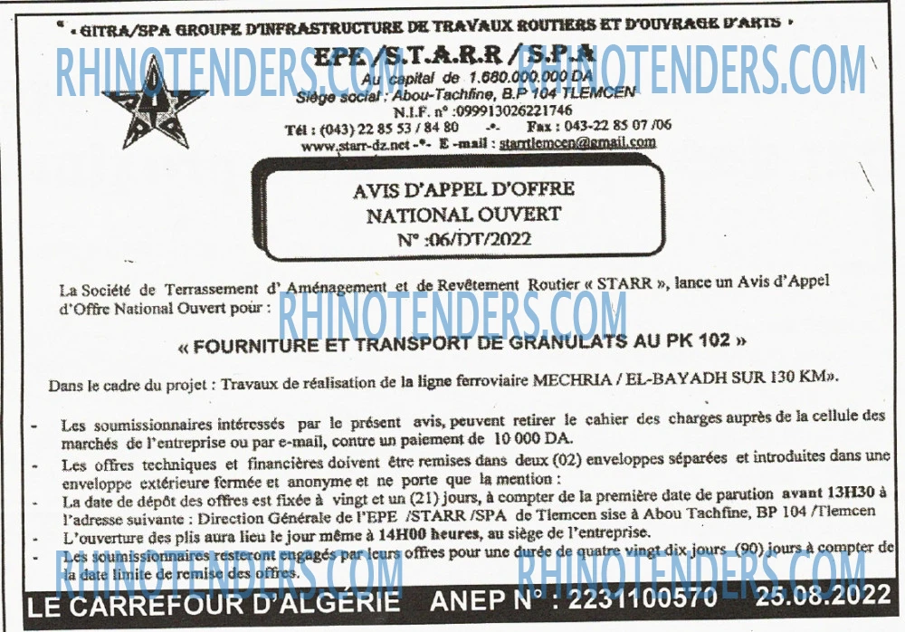 Le Carrefour d'Algérie