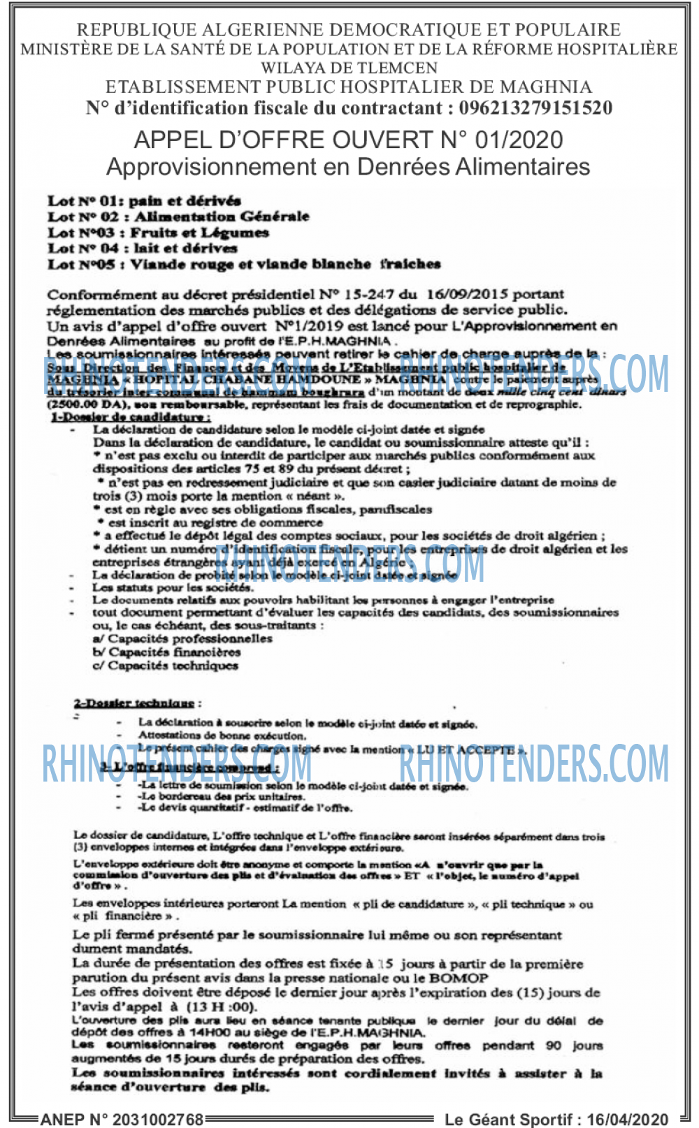 le geant sportif