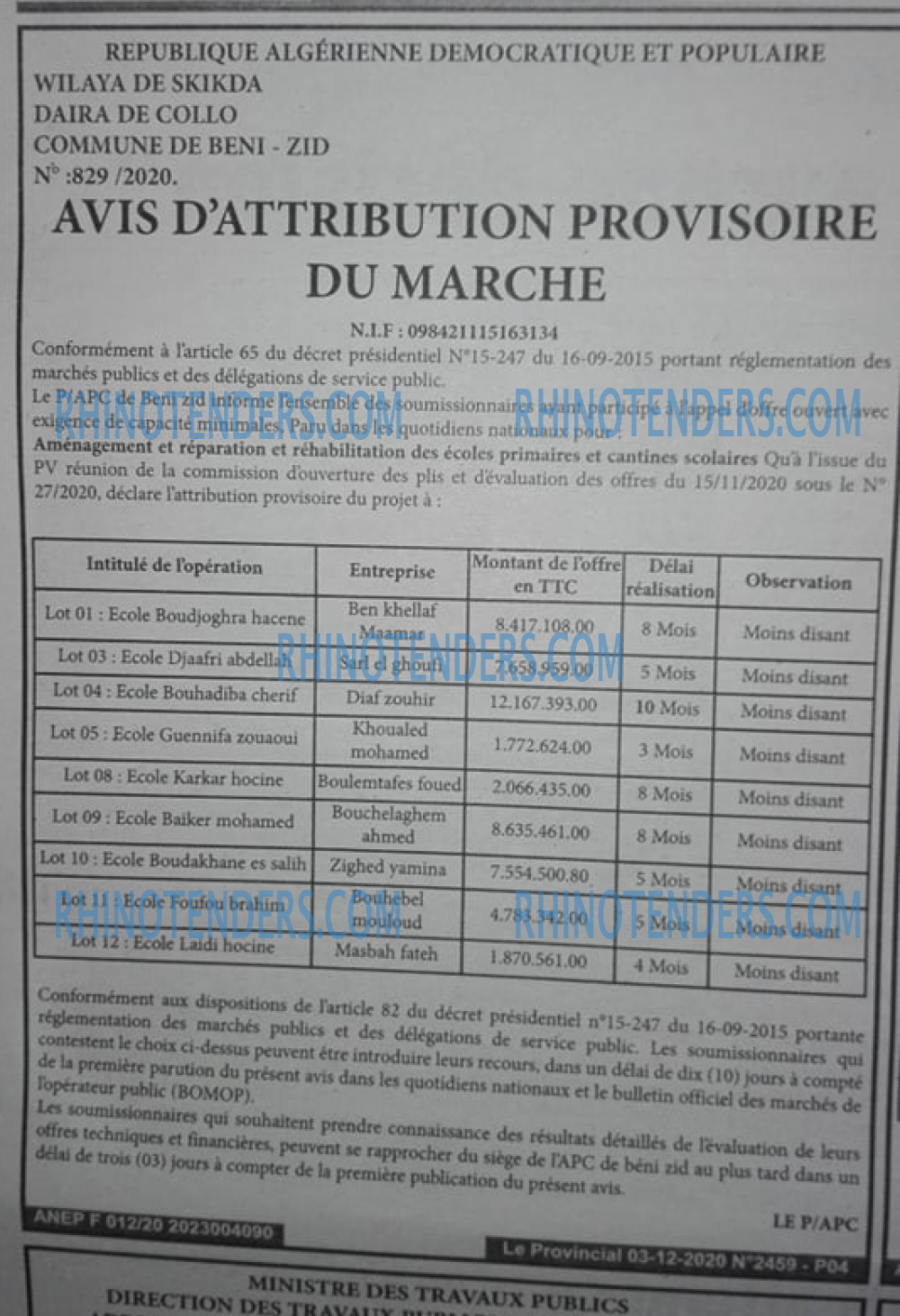 LE PROVINCIAL