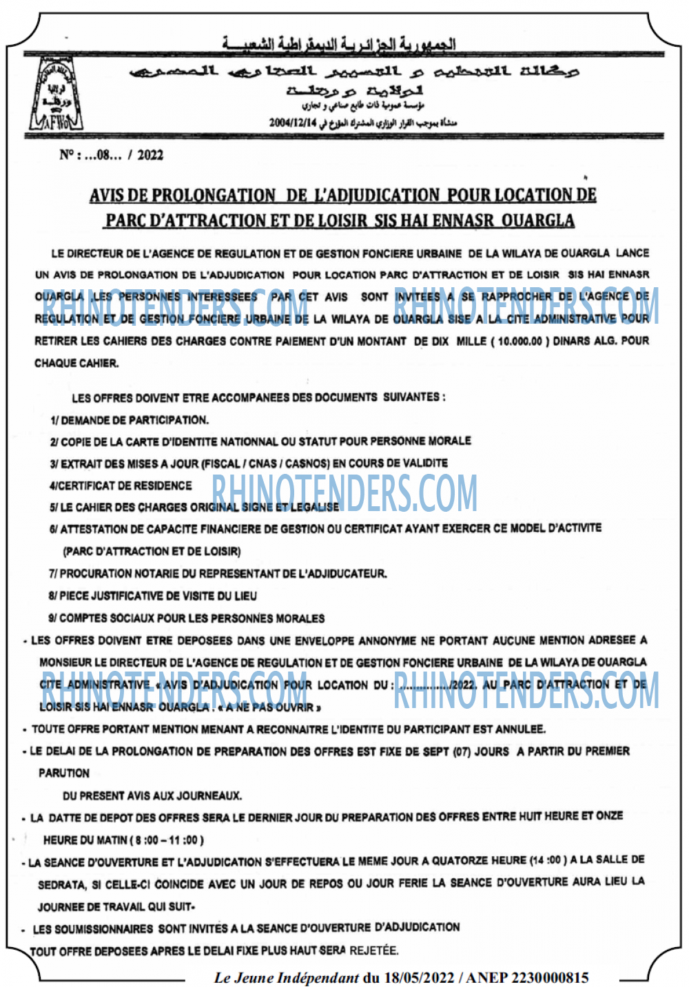 Jeune Independant