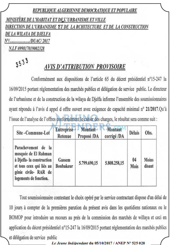 Le jeune indépendant