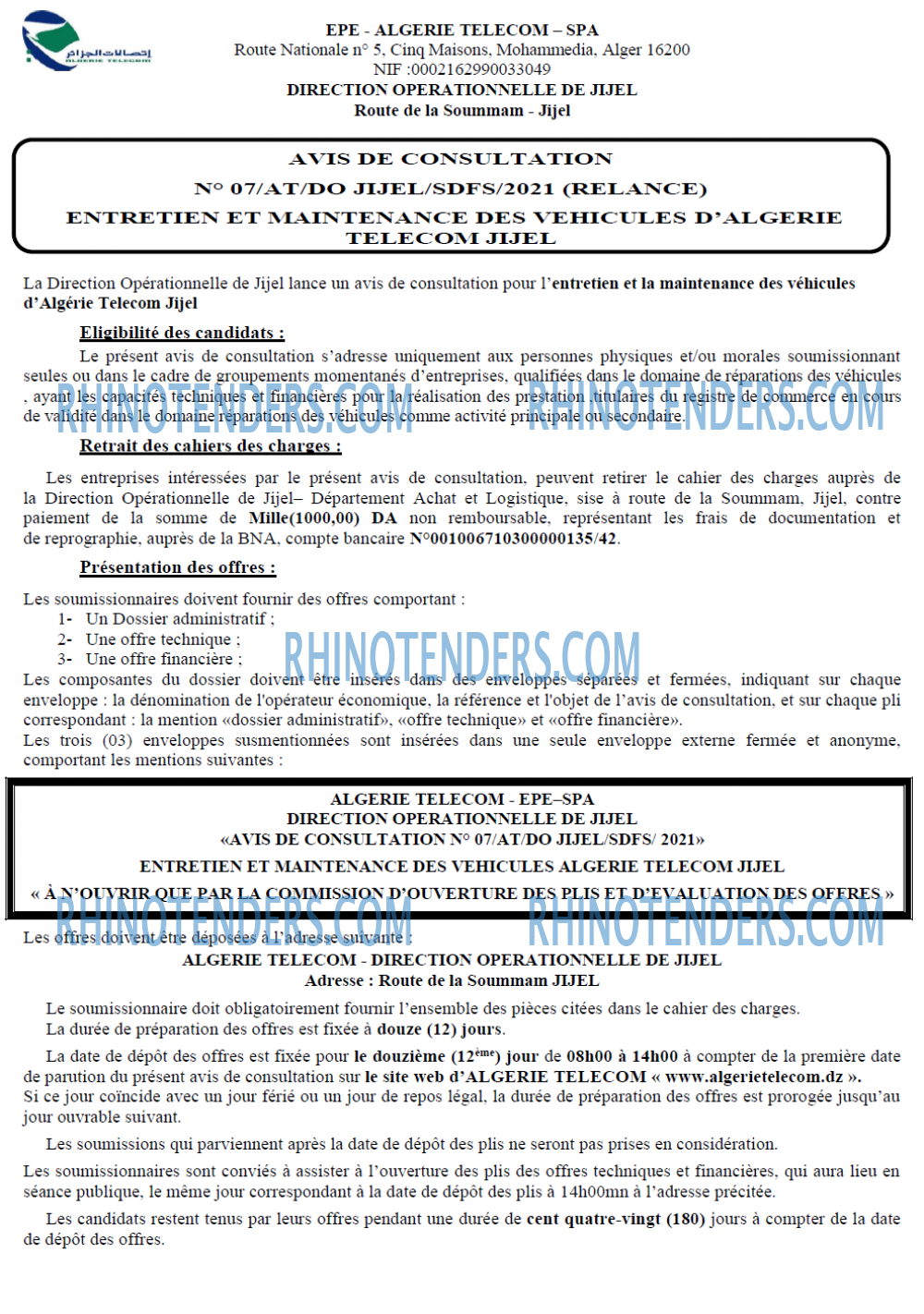 Algérie Télécom
