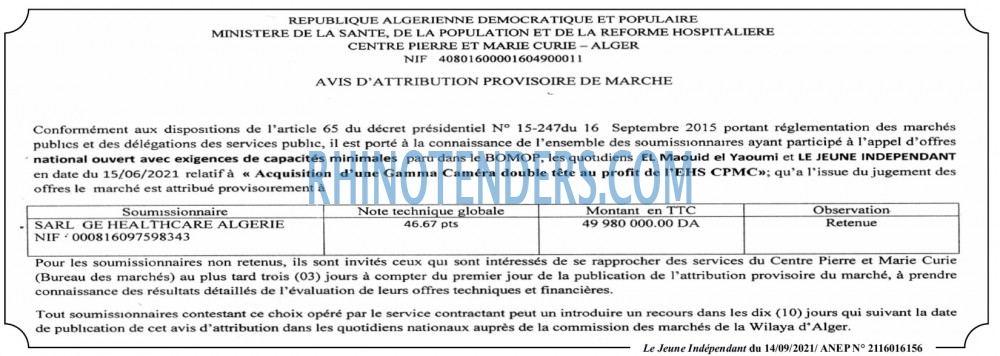 Le jeune indépendant
