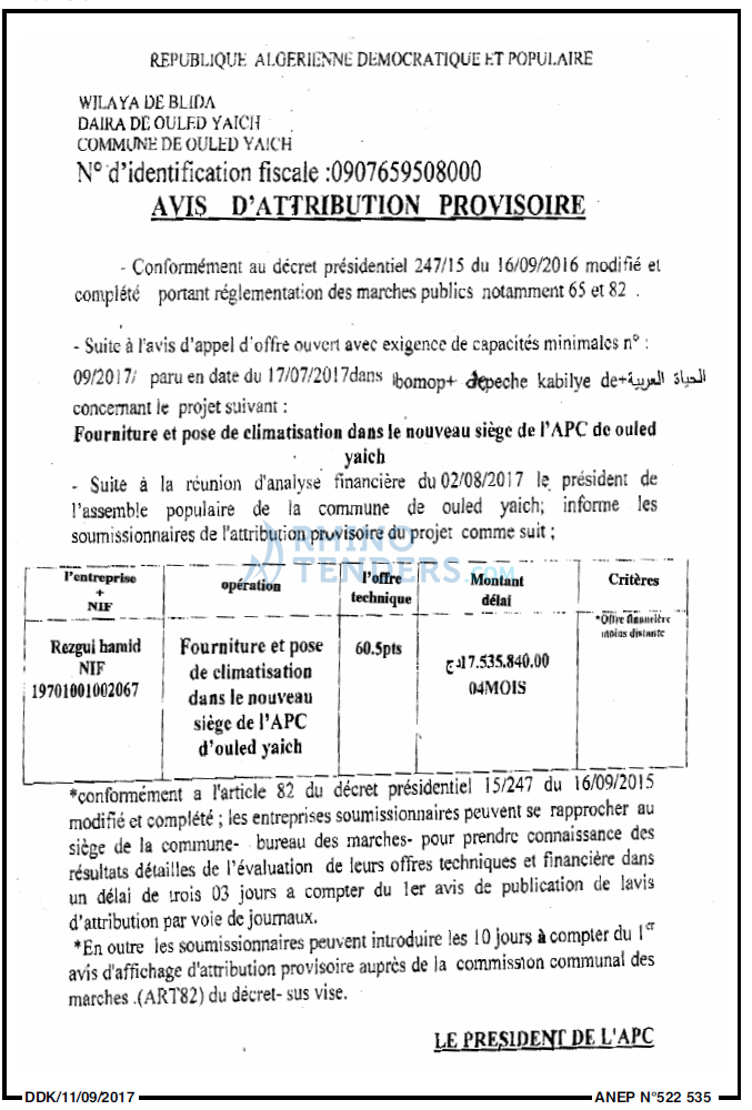 LA DEPECHE DE KABYLIE