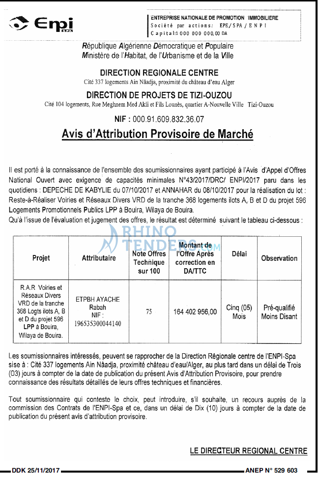 LA DEPECHE DE KABYLIE