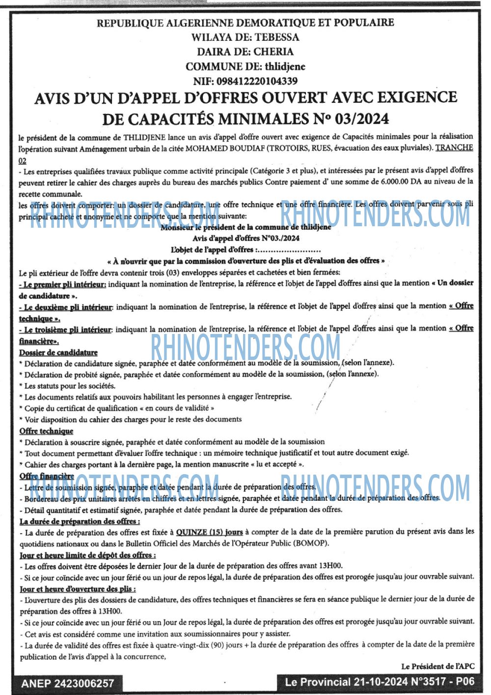 LE PROVINCIAL