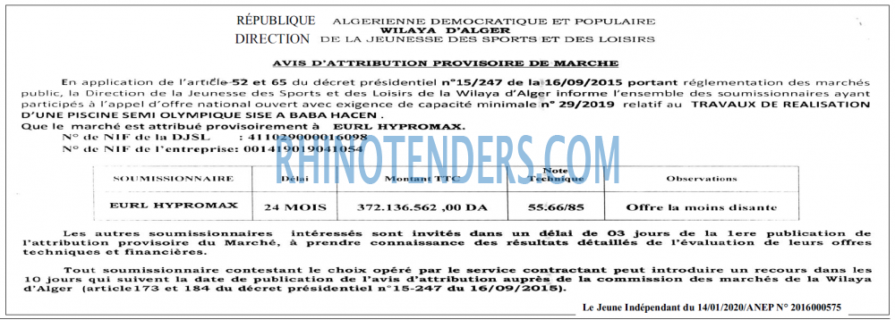 Jeune Independant