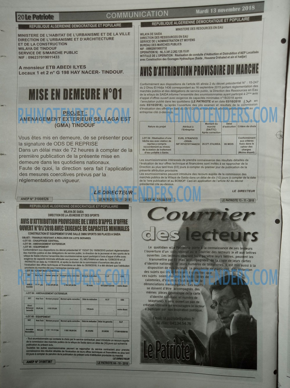 LE PATRIOTE