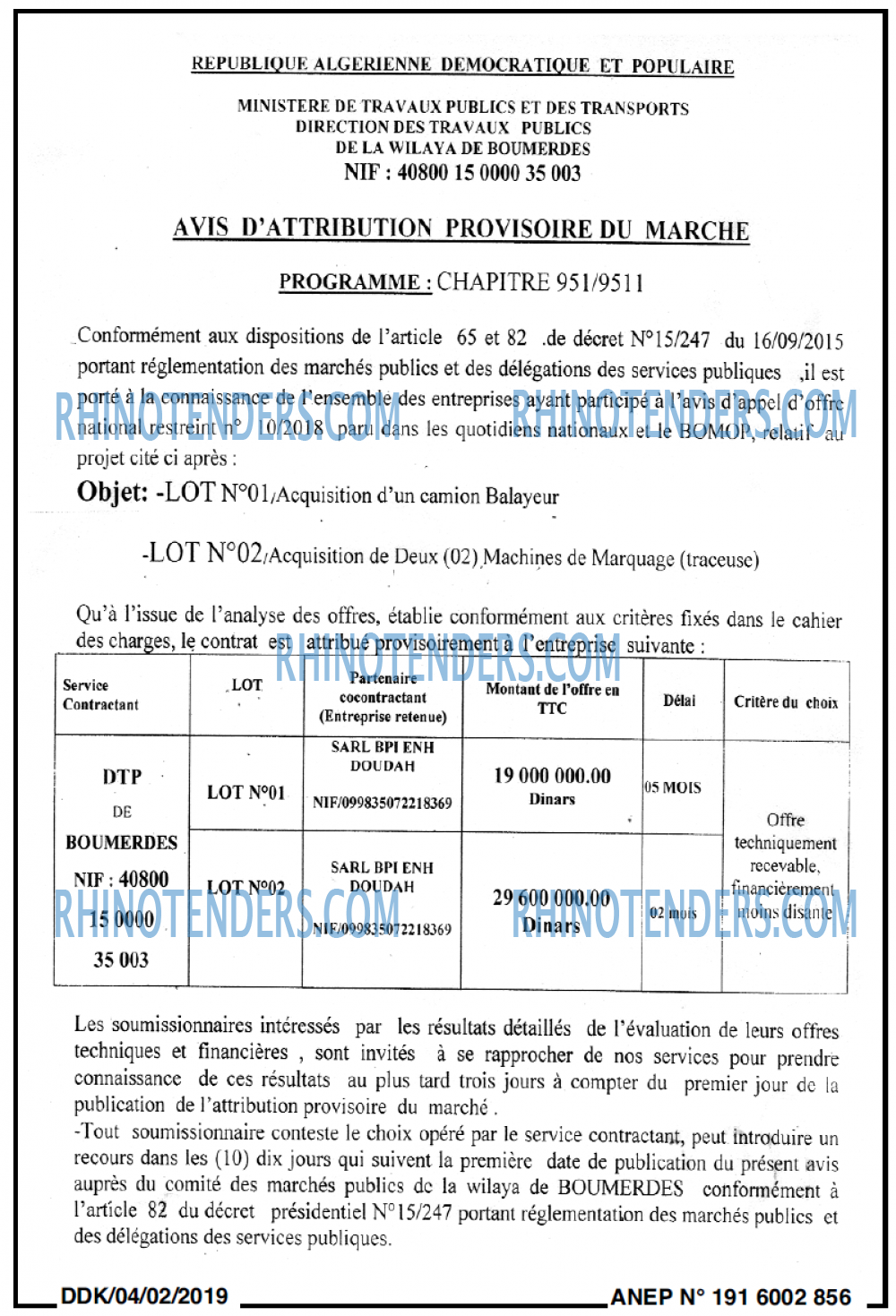 LA DEPECHE DE KABYLIE