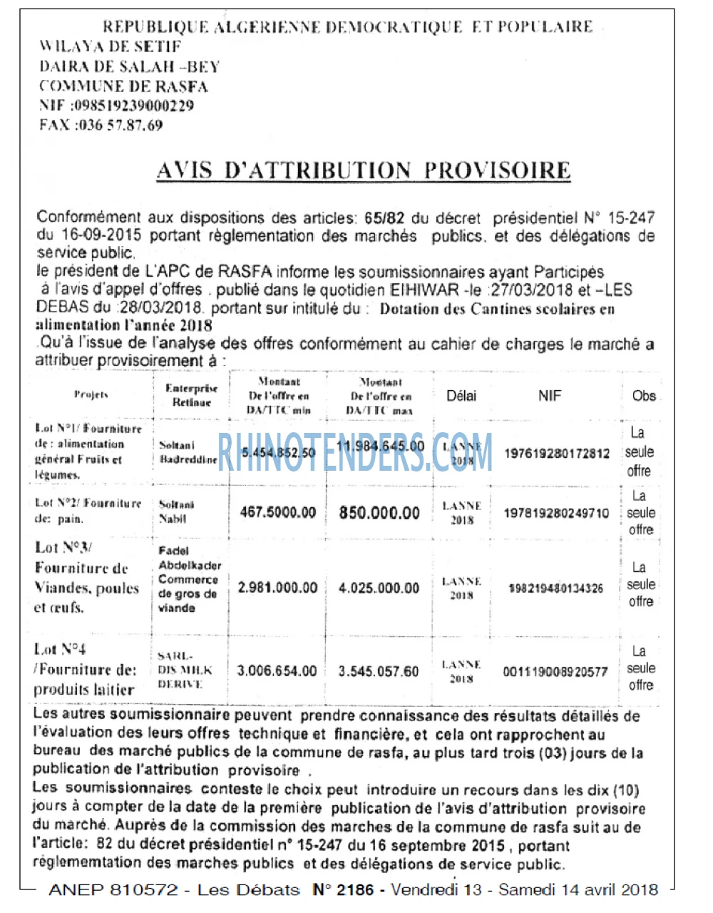 Les Debats