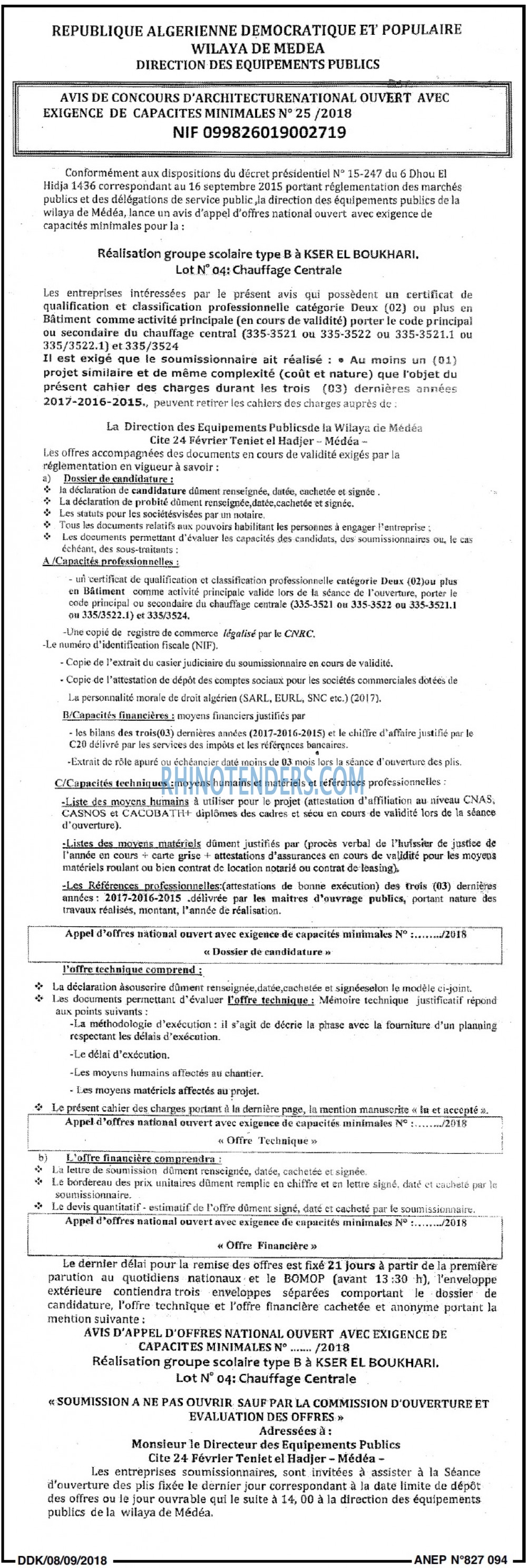 LA DEPECHE DE KABYLIE