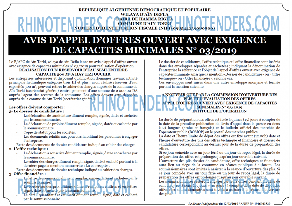 Le jeune indépendant