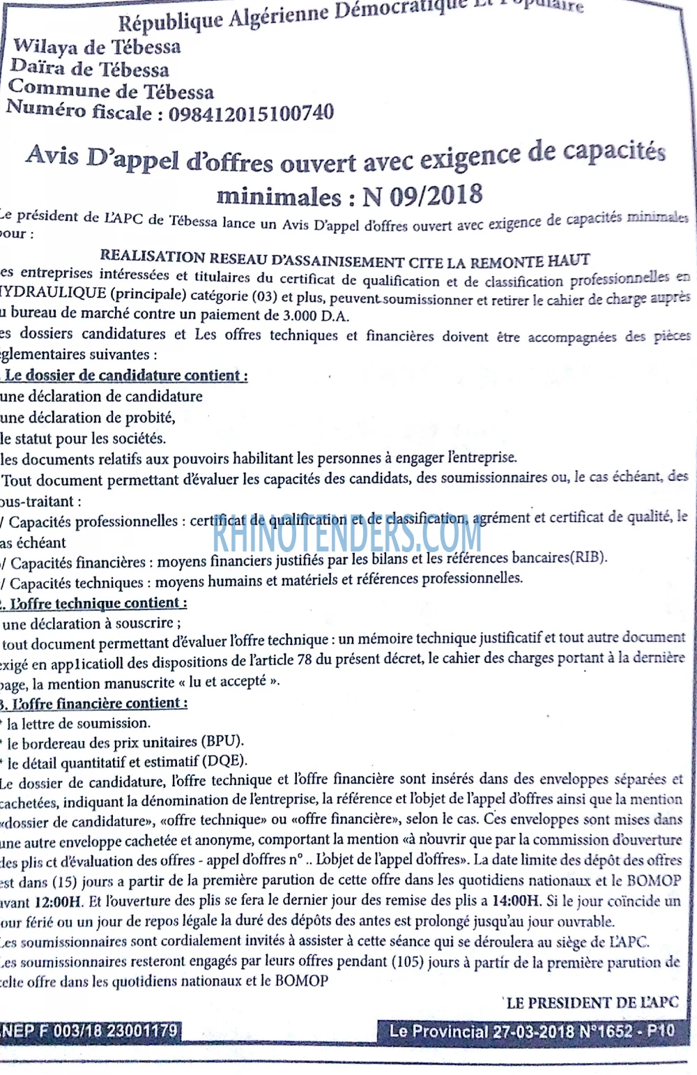 LE PROVINCIAL