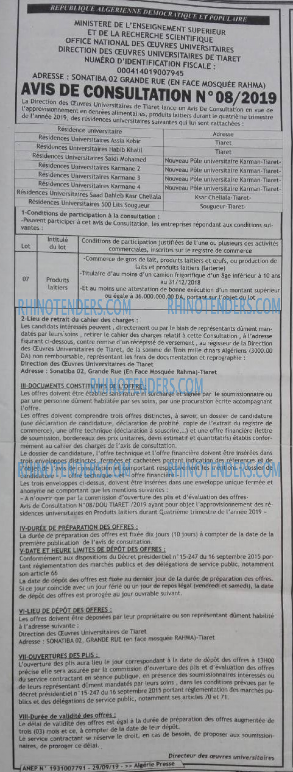 ALGERIE PRESSE