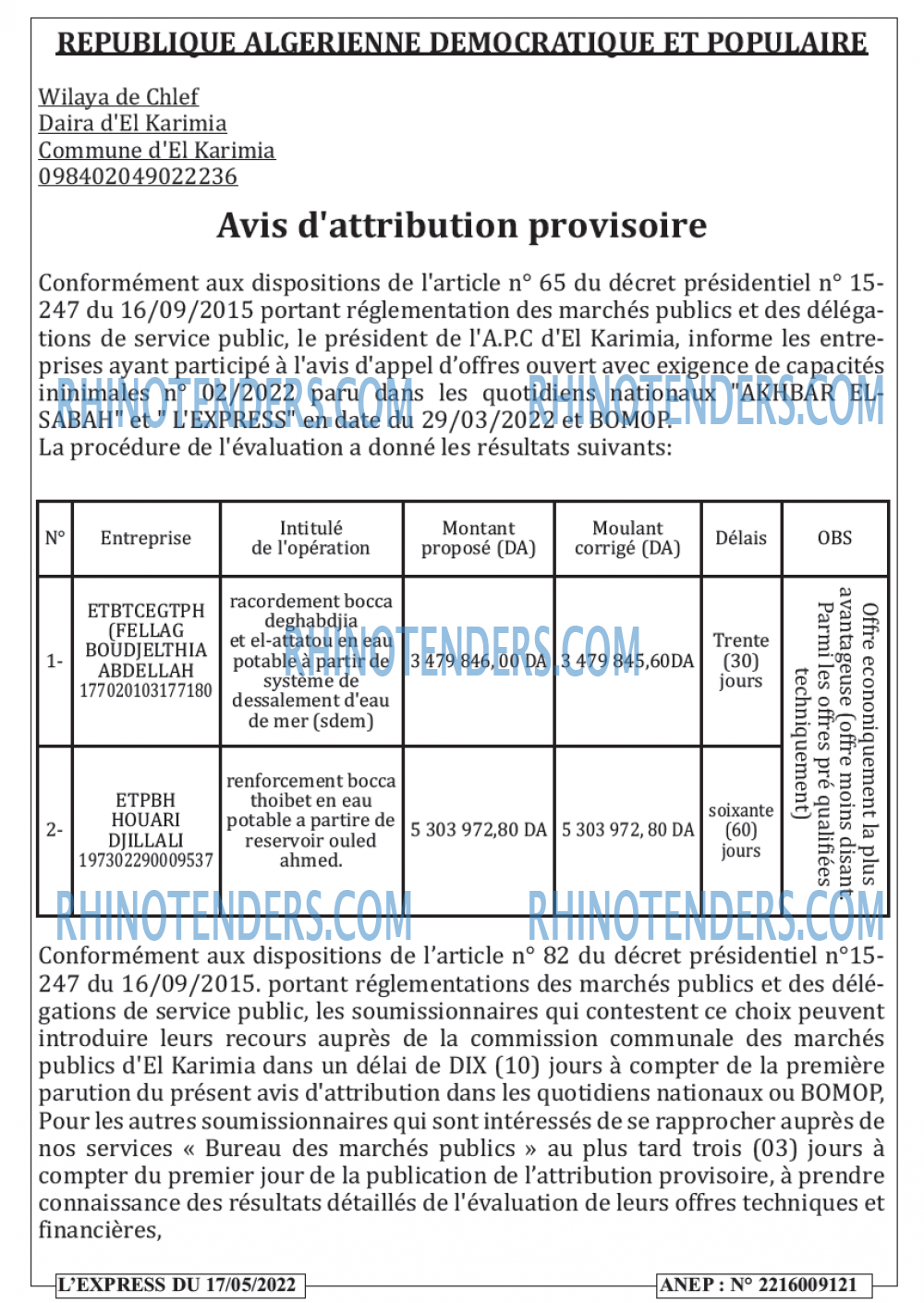 L'EXPRESSION