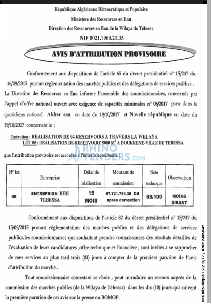 NOUVELLE REPUBLIQUE