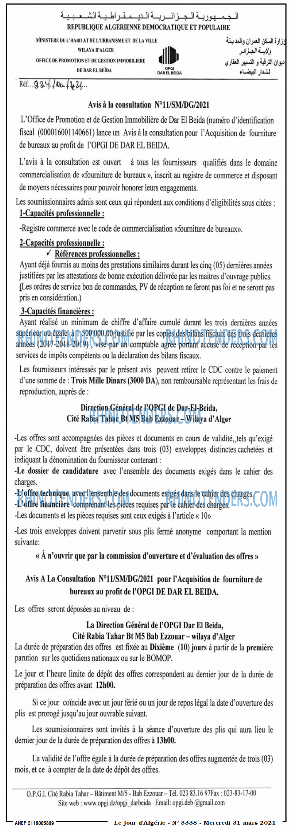 Le Jour d'Algérie