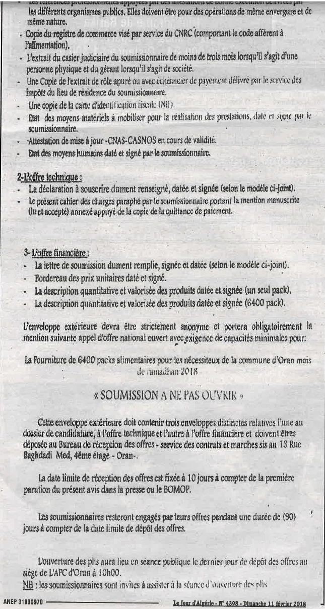 Le Jour d'Algérie