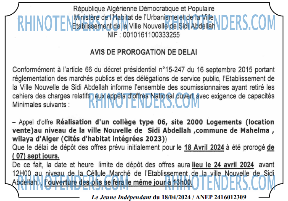 Le jeune indépendant