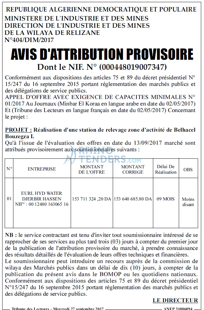 TRIBUNE DES LECTEURS