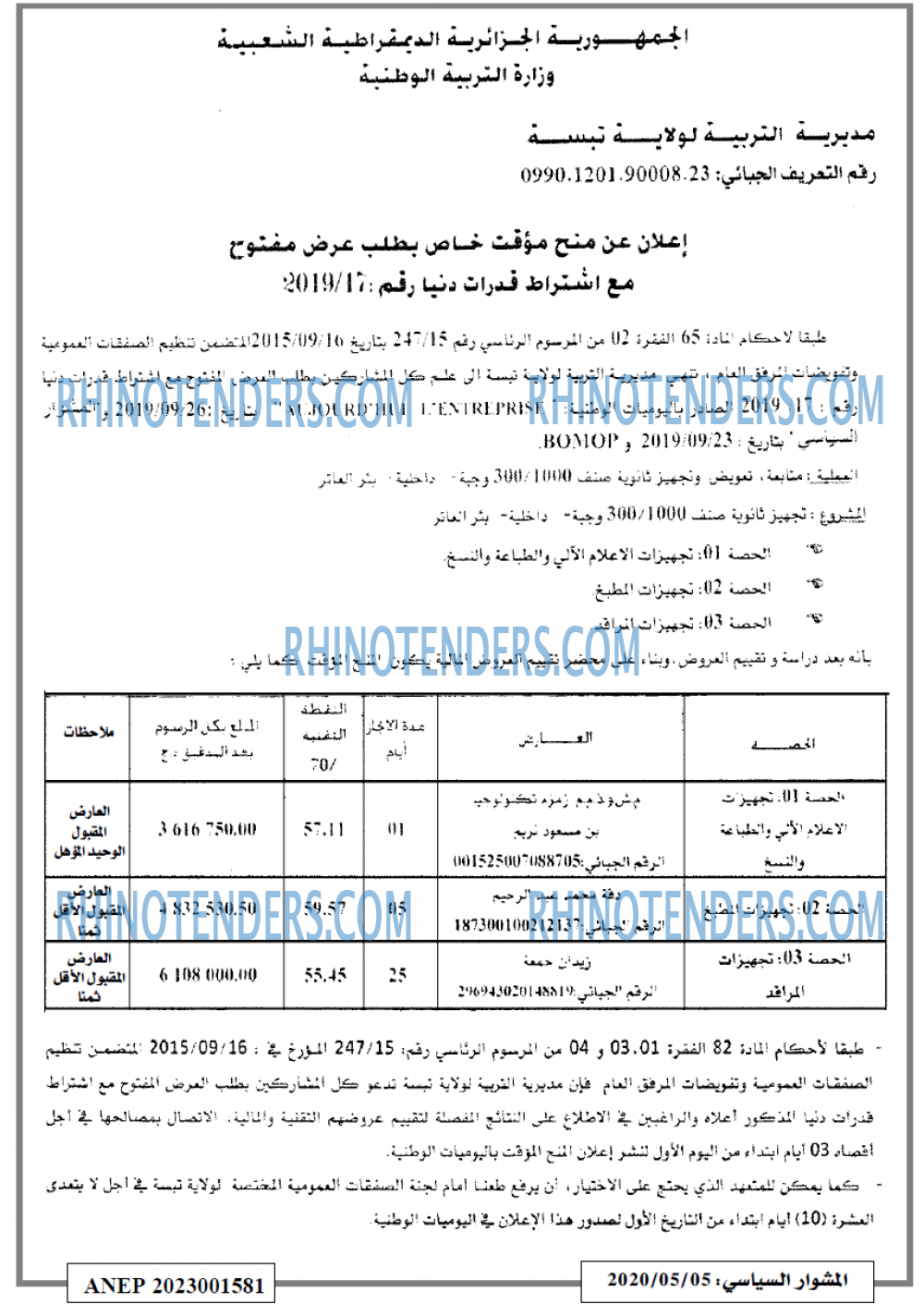 المشوار السياسي