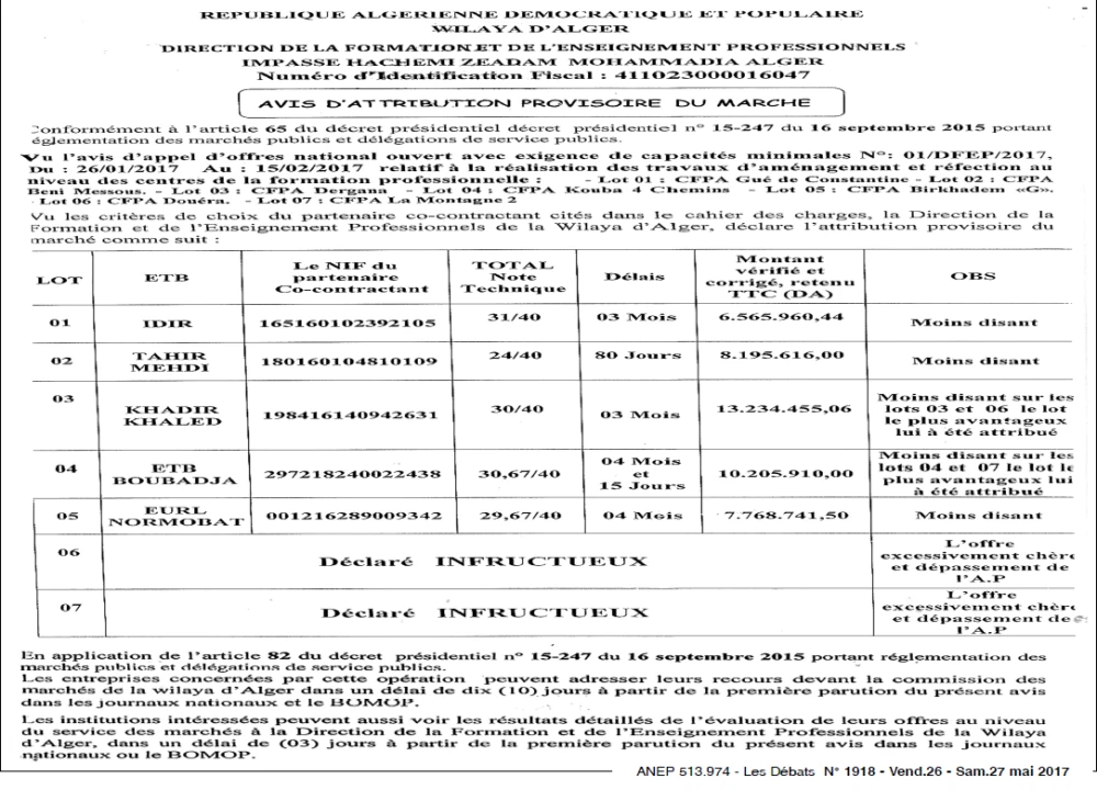 Les Debats