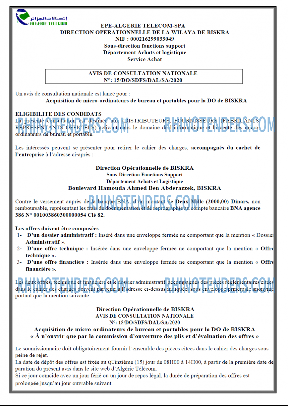 Algérie Télécom