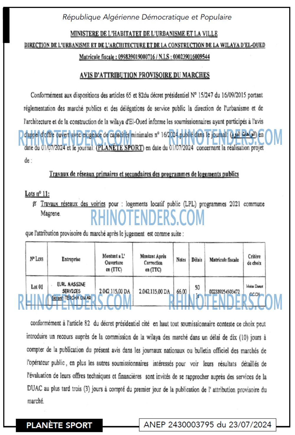 PLANETE SPORT