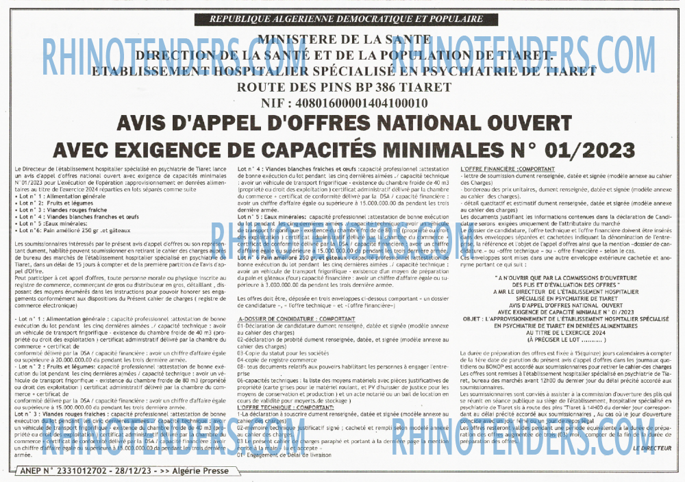 ALGERIE PRESSE