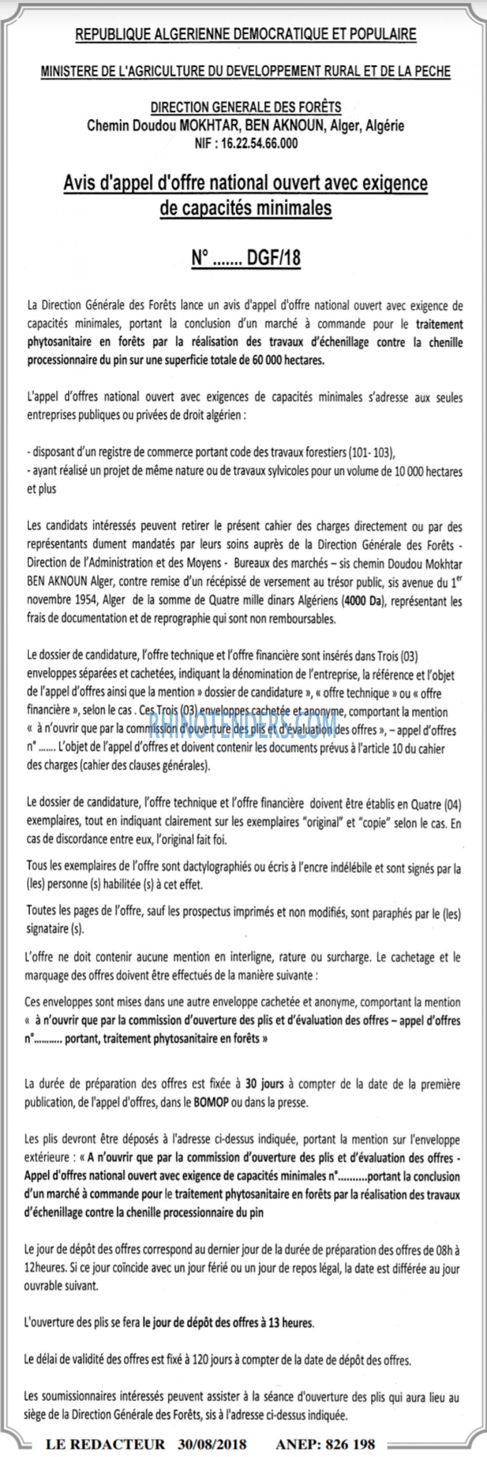 LE REDACTEUR
