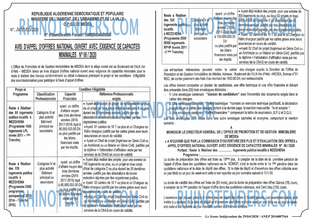 Jeune Independant