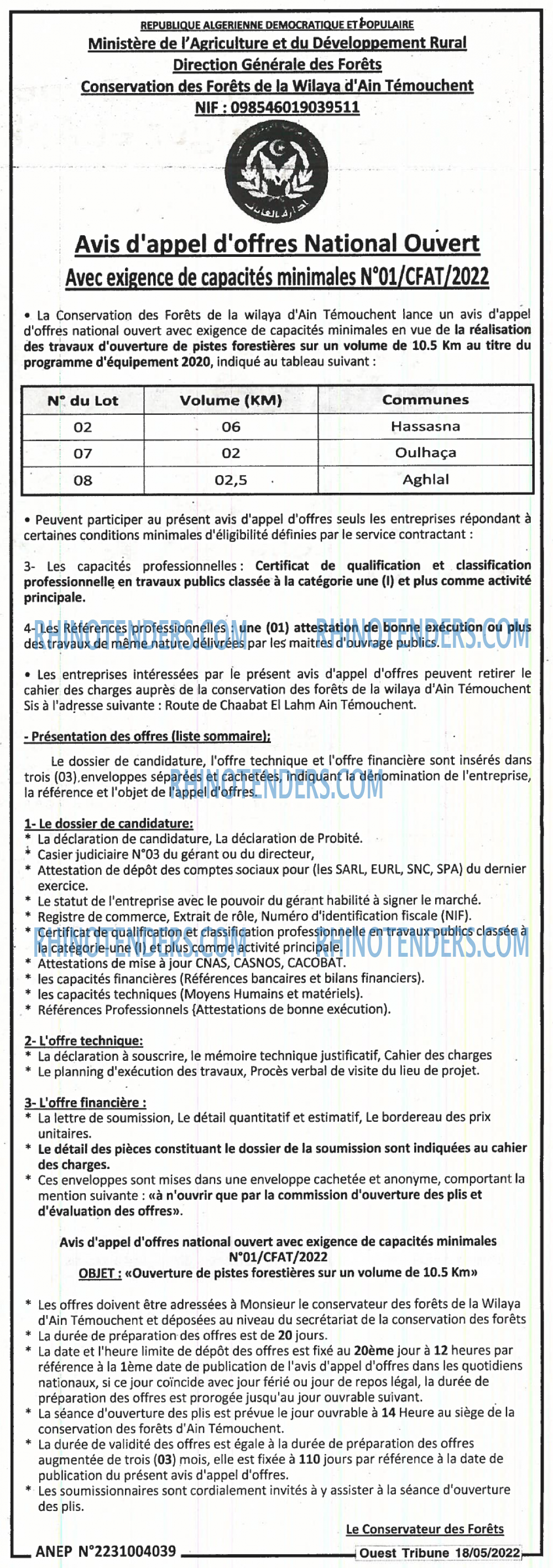 ouest TRIBUNE