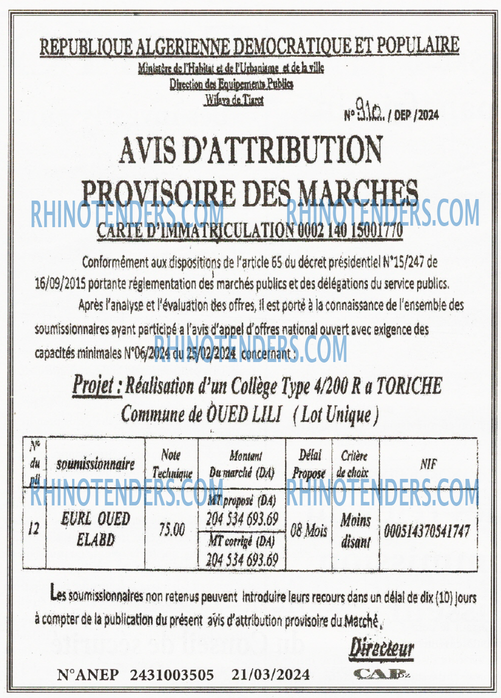 CAP OUEST