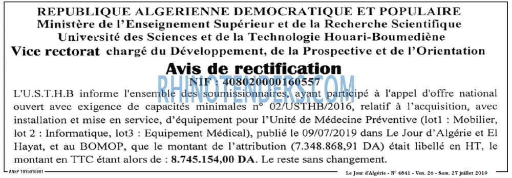 Le Jour d'Algérie